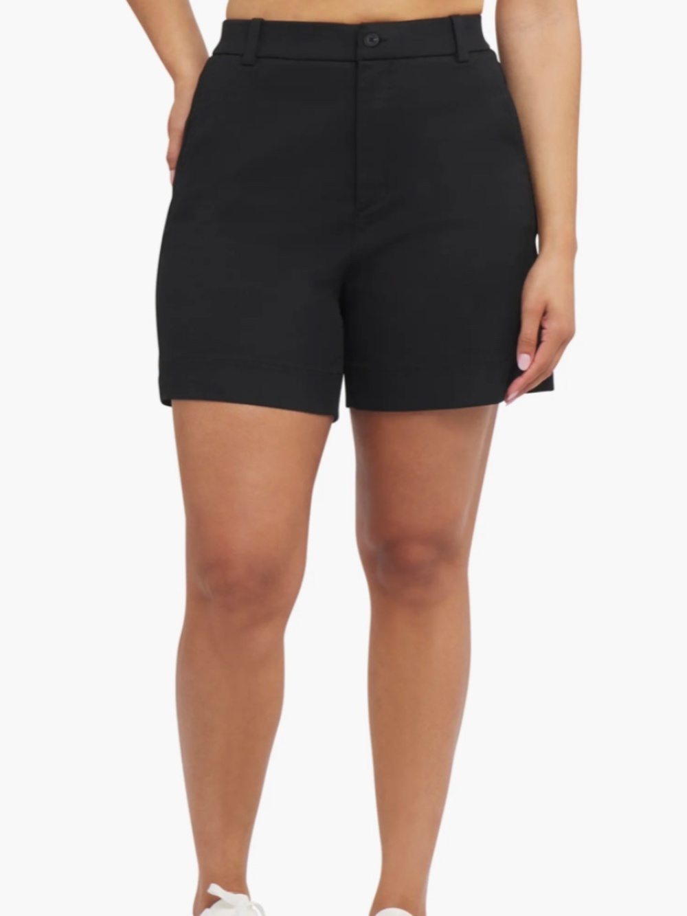 Spanx Supersmooth Stretch Twill Shorts : Small